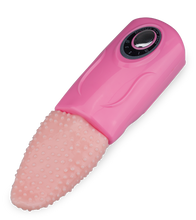 Laden Sie das Bild in den Galerie-Viewer, Genoppter Klitoris- &amp; Vagina-Stimulator mit Vibration