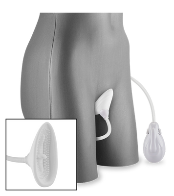 Genoppter Klitorissauger mit Vibration