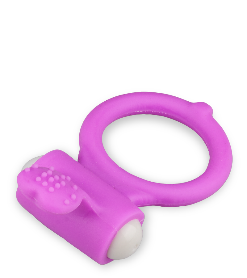 Genoppter Vibro-Penisring aus Silikon