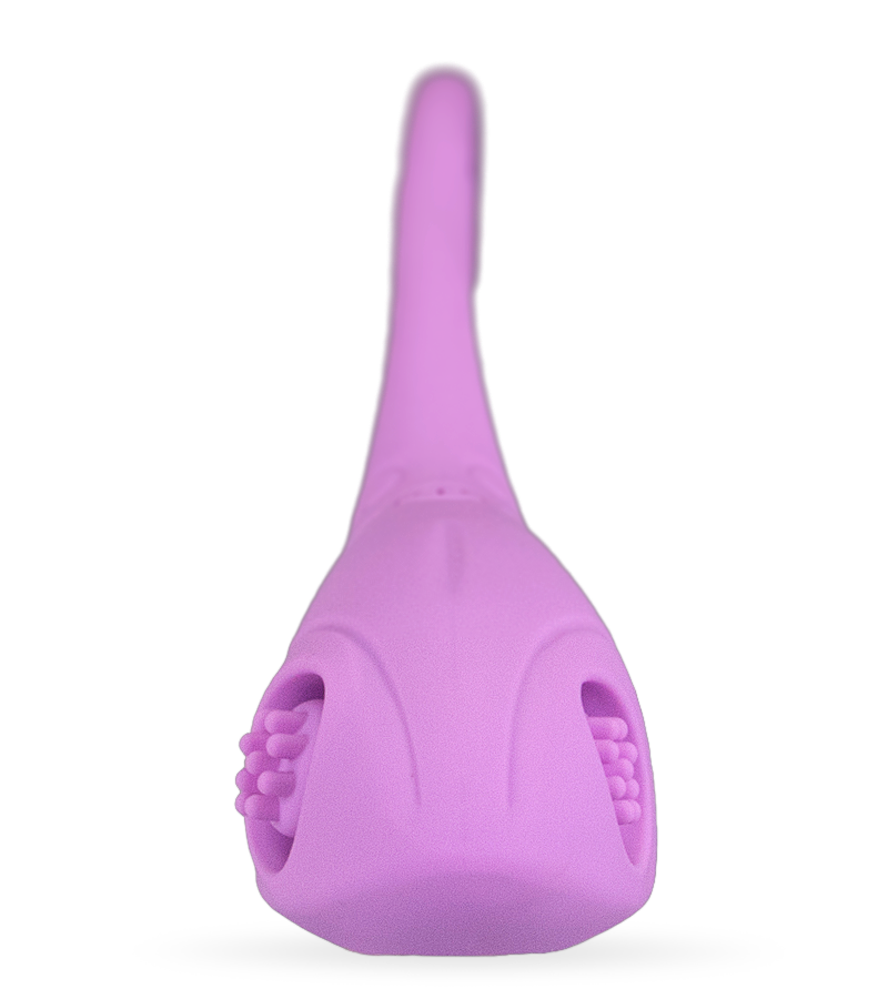 Genopptes Vibro-Ei mit Funkfernbedienung