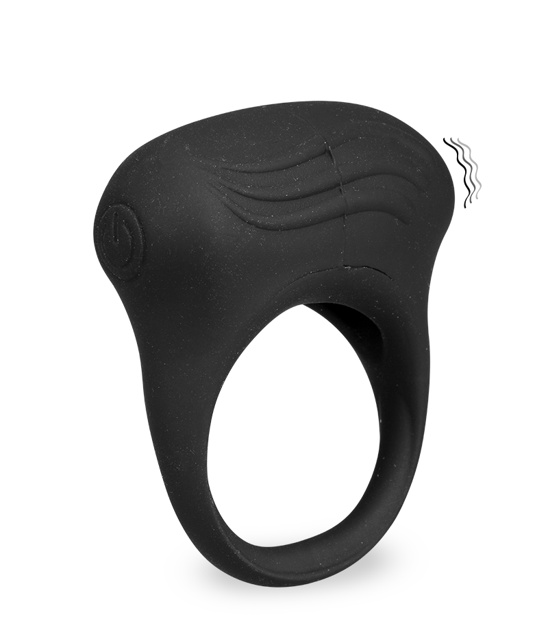 Geriffelter Vibro-Penisring