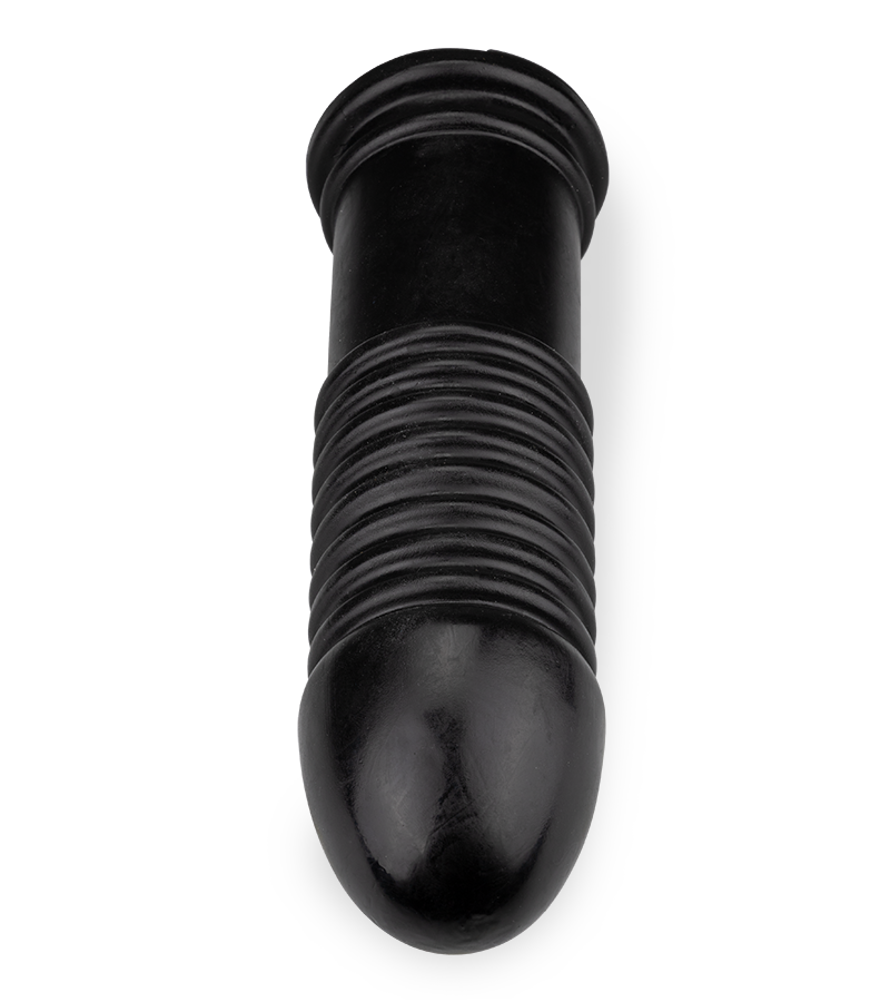 Geriffelter XXL-Plug