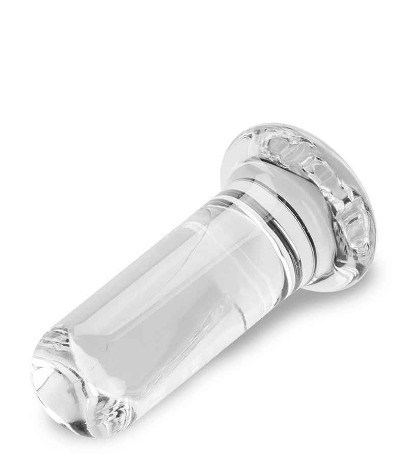 Glas-Analplug 9,5 cm