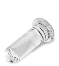 Laden Sie das Bild in den Galerie-Viewer, Glas-Analplug 9,5 cm