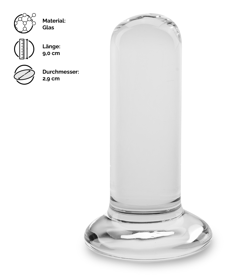 Glas-Plug 8,3 cm