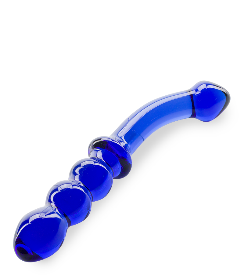 Glasdildo Blueberry