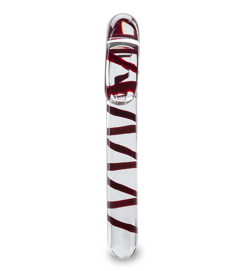 Glasdildo Candy Cane