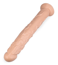 Laden Sie das Bild in den Galerie-Viewer, Großer Saugnapf-Dildo mit Aderung Dustin