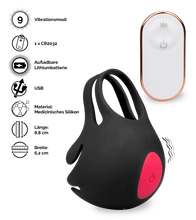 Laden Sie das Bild in den Galerie-Viewer, Hodenvibrator mit Cockring Lifto