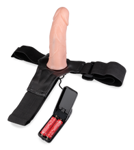 Laden Sie das Bild in den Galerie-Viewer, Hohler Dildo-Vibrator zum Umschnallen