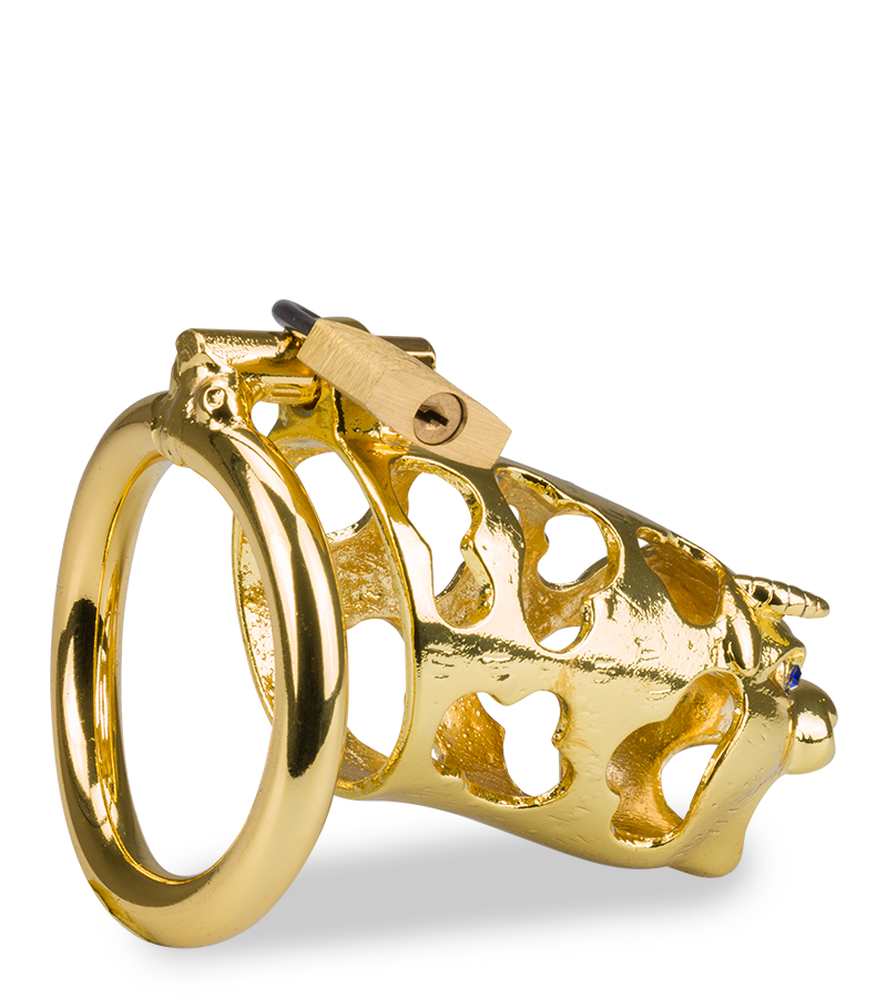 Keuschheitskäfig chinesisches Sternzeichen goldener Büffel
