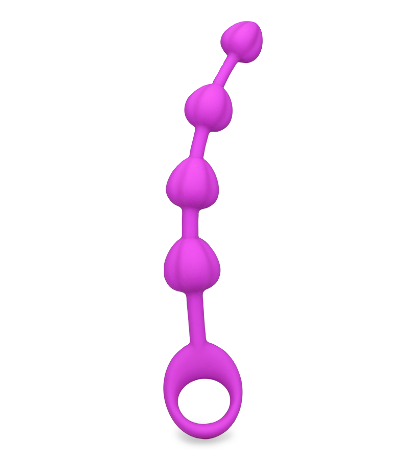 Kleine Analkette mit 4 Kugeln