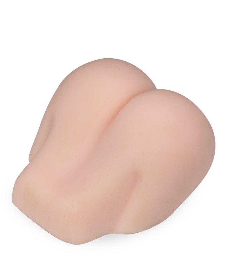 Kleine realistische Lustmuschi mit prallem Po