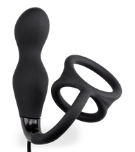 Laden Sie das Bild in den Galerie-Viewer, Kleiner Prostata-Stimulator mit Doppel-Cockring Remember