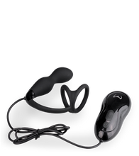 Laden Sie das Bild in den Galerie-Viewer, Kleiner Prostata-Stimulator mit Doppel-Cockring Remember