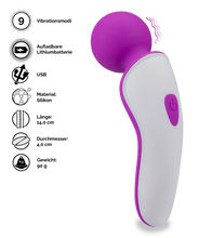 Laden Sie das Bild in den Galerie-Viewer, Kleiner Wand Vibrator Passenger