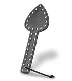 Kunstleder-Paddle mit Nieten Spade