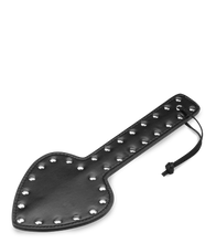 Laden Sie das Bild in den Galerie-Viewer, Kunstleder-Paddle mit Nieten Spade