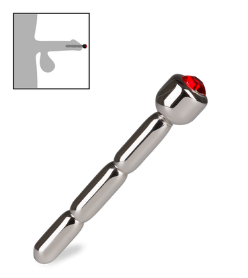 Kurzer Harnröhrendehner mit Strassstein