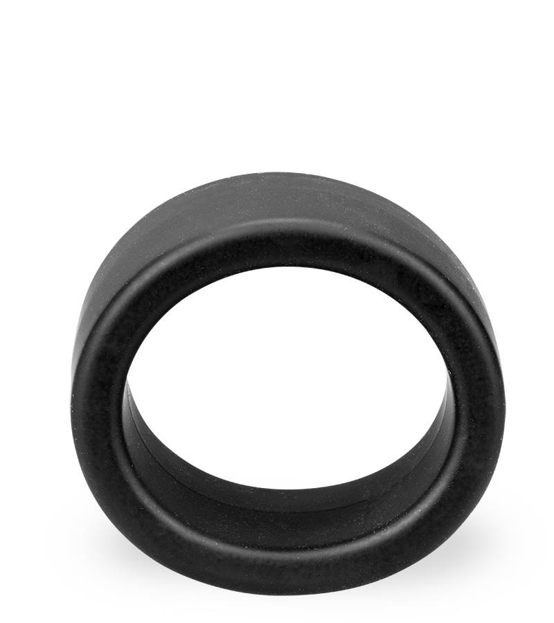 Langer Cockring aus Silikon Mio