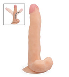 Langer Dildo mit Metallskelett