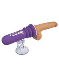 Laden Sie das Bild in den Galerie-Viewer, Mini-Sexmaschine mit Saugnapfdildo