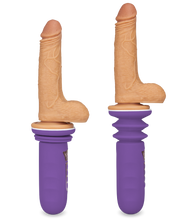Laden Sie das Bild in den Galerie-Viewer, Mini-Sexmaschine mit Saugnapfdildo