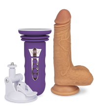 Laden Sie das Bild in den Galerie-Viewer, Mini-Sexmaschine mit Saugnapfdildo