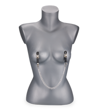 Laden Sie das Bild in den Galerie-Viewer, Nippelklemmen mit Gewicht und Kette