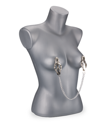 Nippelklemmen mit Kette Pincher