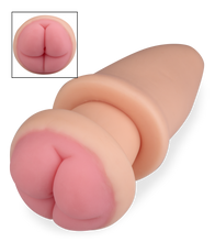 Laden Sie das Bild in den Galerie-Viewer, Penetrierbarer Analplug mit Anus-Öffnung
