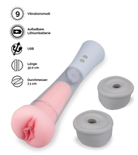 Laden Sie das Bild in den Galerie-Viewer, Penis Developer mit Vibration und Vagina Max