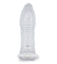 Laden Sie das Bild in den Galerie-Viewer, Penishülle mit Vibration und Massagenoppen