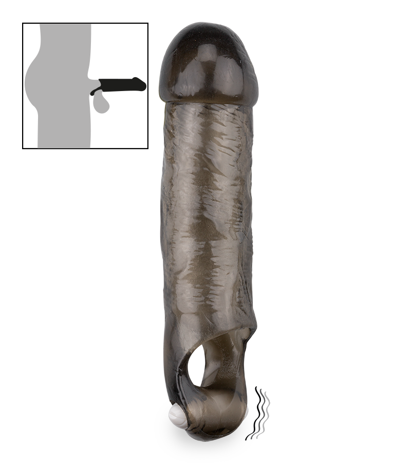Penishülle mit Vibrationsfunktion
