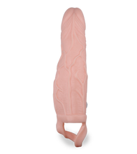 Laden Sie das Bild in den Galerie-Viewer, Penishülle mit vibrierender Spitze und Kitzlervibrator
