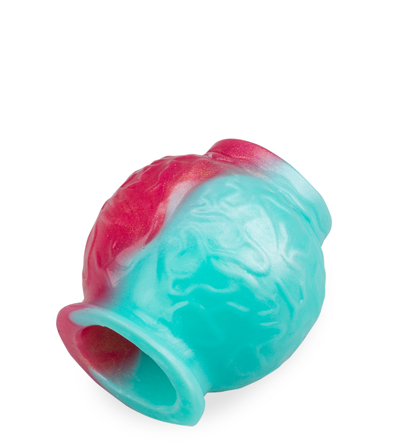Penismanschette Wolf mit Knoten