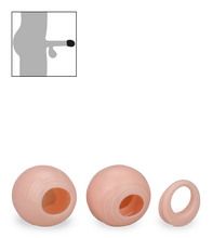 Laden Sie das Bild in den Galerie-Viewer, Penismanschetten-Set