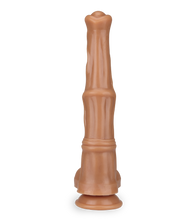 Laden Sie das Bild in den Galerie-Viewer, Pferdedildo mit Saugnapf Aldo