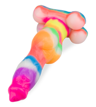 Laden Sie das Bild in den Galerie-Viewer, Phosphoreszierender Dildo mit Saugnapf Schäferhund