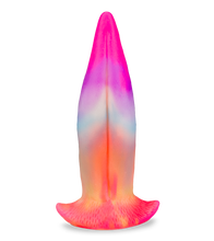 Laden Sie das Bild in den Galerie-Viewer, Phosphoreszierender Saugnapf-Dildo aus Silikon Zunge