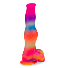 Laden Sie das Bild in den Galerie-Viewer, Phosphoreszierender Saugnapf-Dildo Dobermann