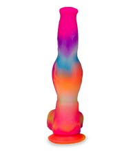 Laden Sie das Bild in den Galerie-Viewer, Phosphoreszierender Saugnapf-Dildo Dobermann