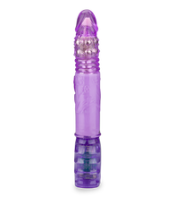 Laden Sie das Bild in den Galerie-Viewer, Pinker XL-Rabbit-Vibrator Butterfly mit Stoßfunktion