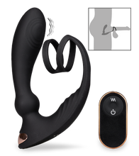 Laden Sie das Bild in den Galerie-Viewer, Prostata-Massagegerät mit Cockring Hutter