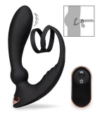 Prostata-Massagegerät mit Cockring Hutter