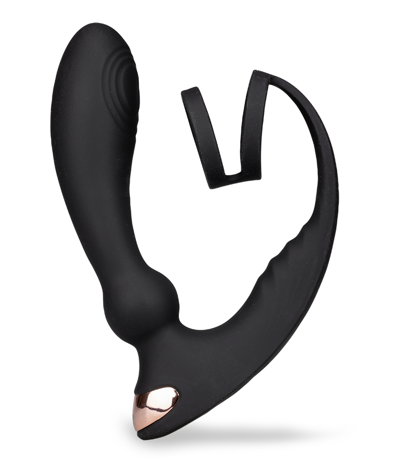Prostata-Massagegerät mit Cockring Hutter