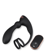 Laden Sie das Bild in den Galerie-Viewer, Prostata-Massagegerät mit Cockring Hutter