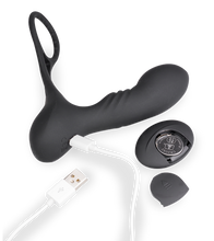 Laden Sie das Bild in den Galerie-Viewer, Prostata-Massagegerät mit Vibration und Penisring Hero