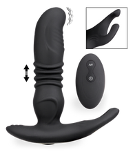 Laden Sie das Bild in den Galerie-Viewer, Prostata-Massagegerät mit Vibrations- und Stoßfunktion und Hoden-Massager Paris
