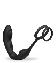 Laden Sie das Bild in den Galerie-Viewer, Prostata-Stimulator mit Vibration und Cockring Hedonism